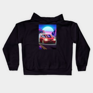 Subaru Impreza WRX STi Hawkeye (2006) Cyberpunk City Kids Hoodie